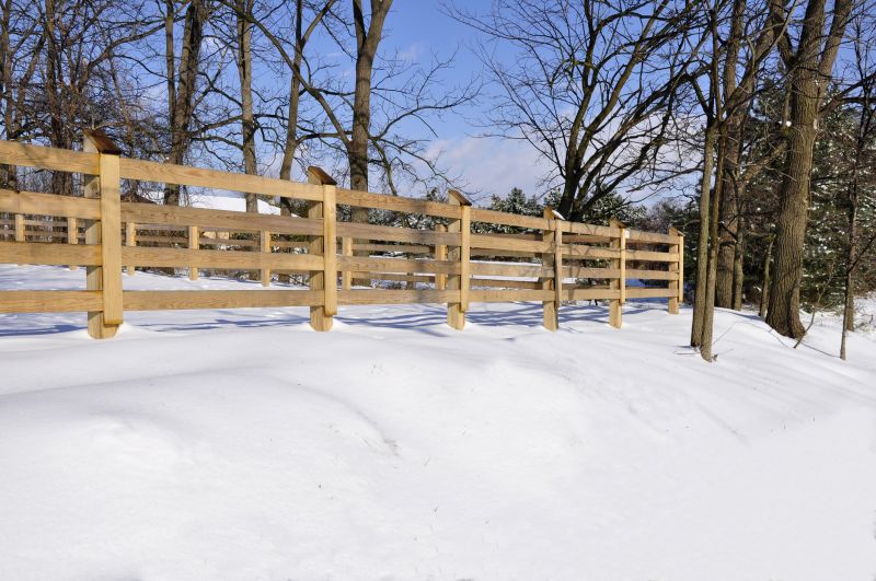 Winter Fence Care