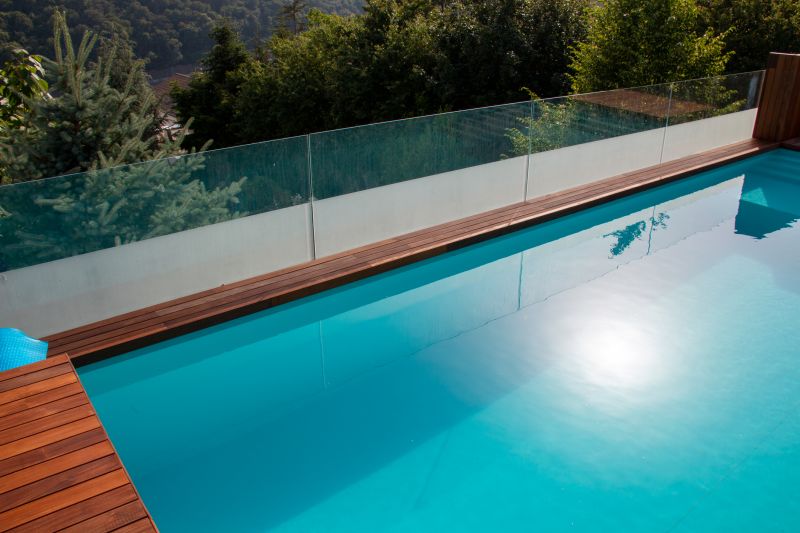 Mesh Pool Barrier Installation detail