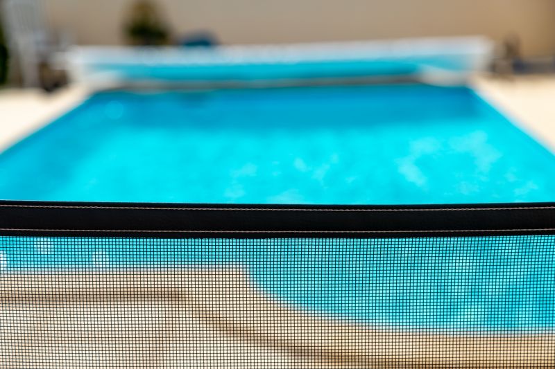Mesh Pool Barrier Installation detail